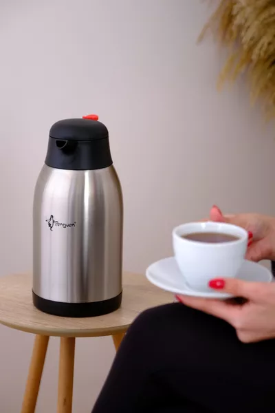 Thermos per Tè in Acciaio Inossidabile P 2,5 Litri | Freddo per Ore, Caldo per Ore | Acciaio Inossidabile