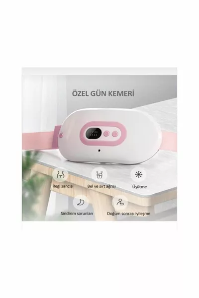 Cintura Lombare Digitale Vibrante per Dolori Mestruali e Donne In Gravidanza