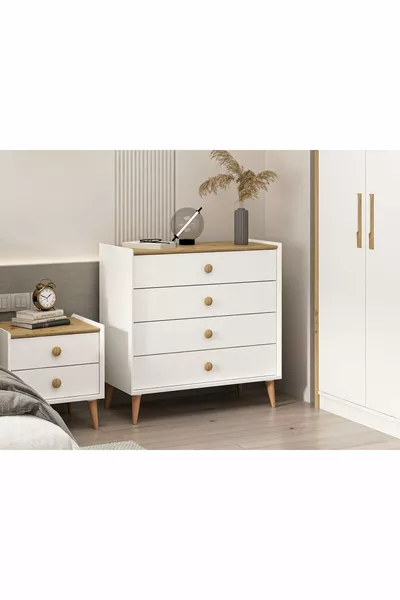 Mitra Dresser - White/Artisan