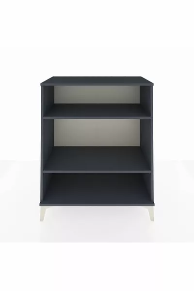 Comò Hyperion 2 Ripiani Antracite-Antracite