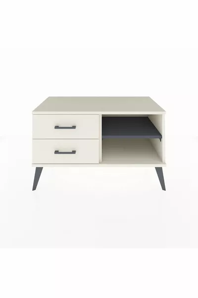 Hyperion Dressoir Enkelplank 2 Lade Agaat-Antraciet/Agaat