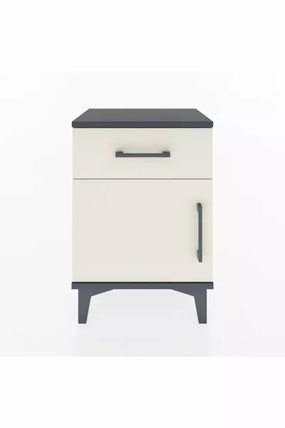 أرجس كومودين رف واحد باب واحد أنترسيت-حجر رملي