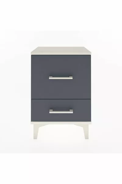 Arges Commode 2 Drawers Moonstone-Anthracite