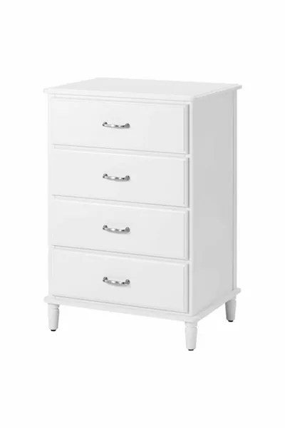 Tyssedal, 4 Çekmeceli Şifonyer,  Cm, Beyaz
