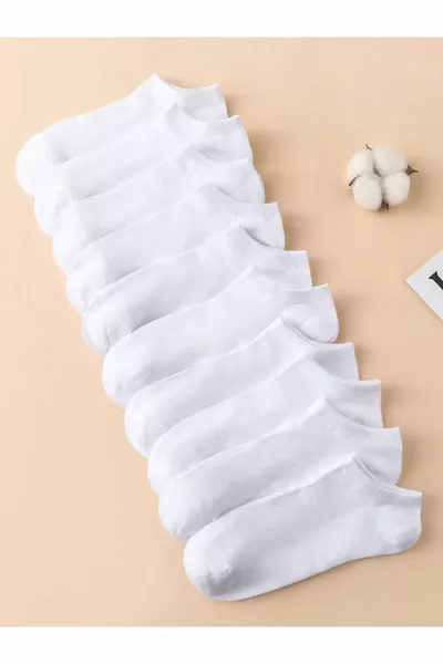 جوارب كاحل قصيرة للجنسين، 8 قطع