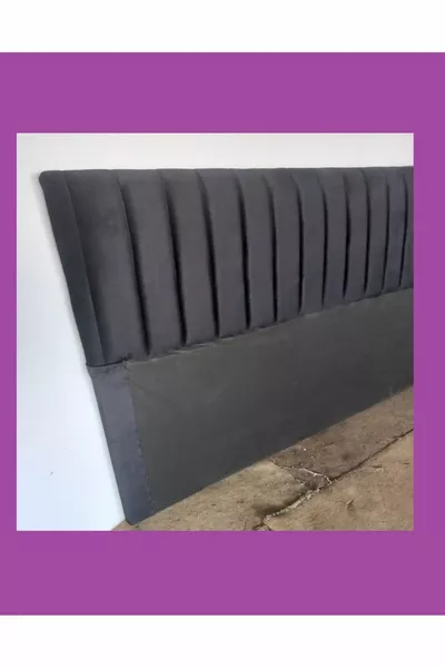 Testata del letto TUANA BAZA nera