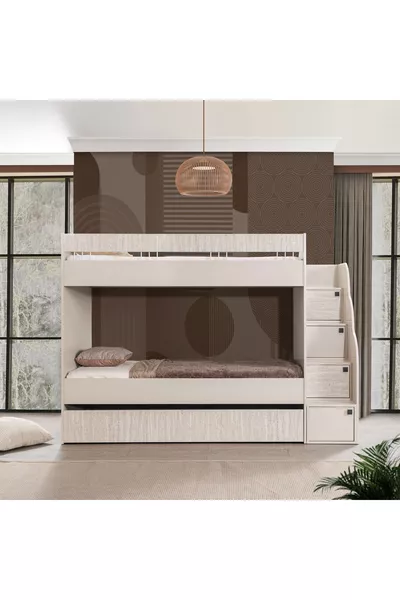 BUNK BED, STORY NESTING BUNK BED