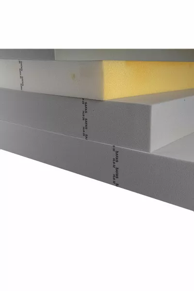 إسفنج سرير بسماكة سنتيمتر - إسفنج وسادة - إسفنج أريكة - إسفنج تنجيد