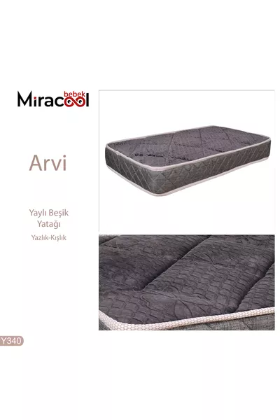 Arvi veerkrachtig konijnenbont orthopedisch babybed matras ledikantmatras speelparken bed babybed