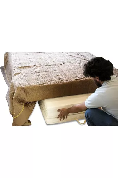 سرير أرضي قابل للطي ومرتبة إسفنجية فردية قابلة للطي 6 سم كبير