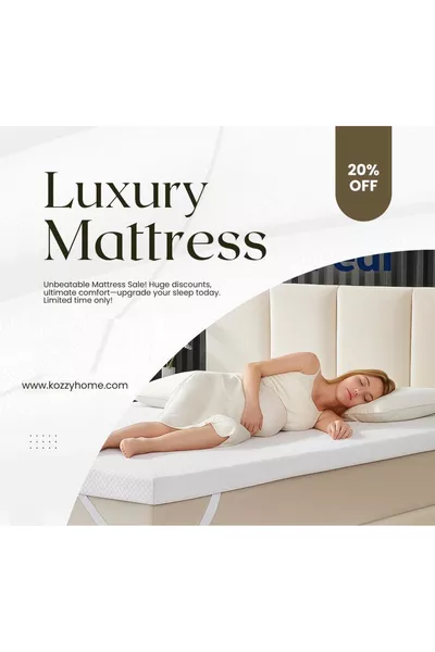 Il cuscino letto in spugna con piumino Smart è progettato per mal di schiena e lombari. Include 2 federe in regalo.