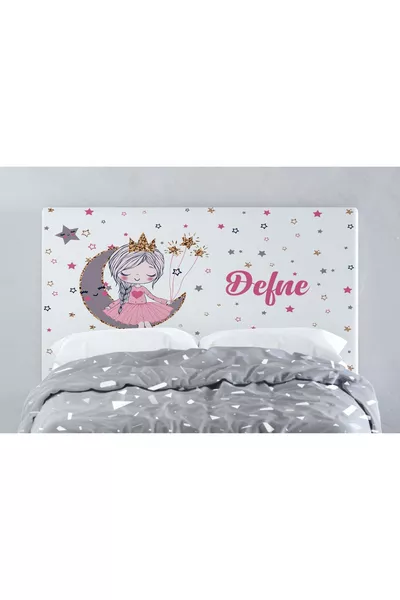 AYDA SITZENDES MÄDCHEN BETTSTELLEN-KOPFTEILBEZUG