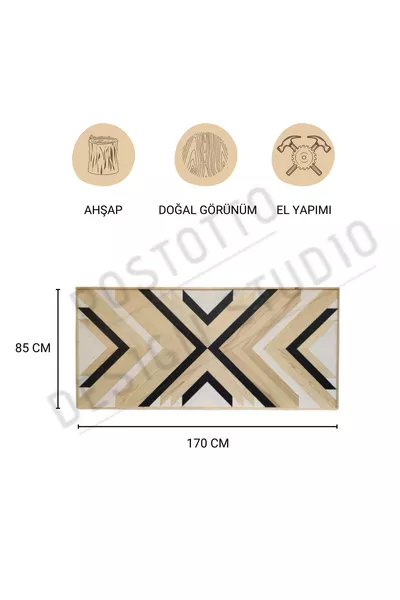 Luna Wooden Double Handmade Bed/Headboard