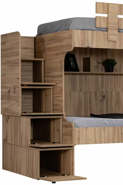 سرير علوي، فيفا سرير علوي 2 مصنوعة من الجوز