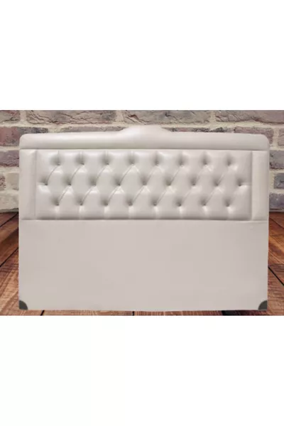 Заголовок Искусственная кожа Кремовый Коричневый Комбинированный Стеганый  см Заголовок Ручная Работа