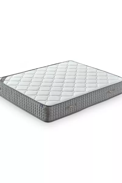 سرير مزدوج طراز ميموزا مع فنر، كامل الأرثوبيدي وذو خصائص مضادة للبكتيريا