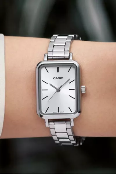 D-7EUDF Dikdörtgen Kadın Kol Saati ( 2 Yıl Türkiye Tek Distribütörü Ersa Saat Garantilidir)