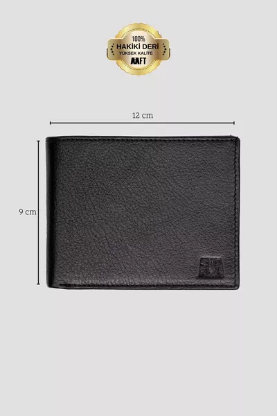 Матовый кошелек для мужчин из натуральной кожи