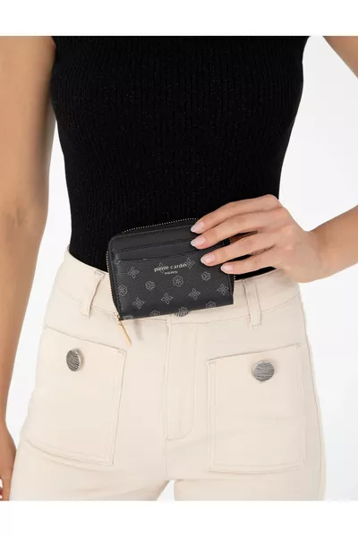 Черно дамско портмоне 