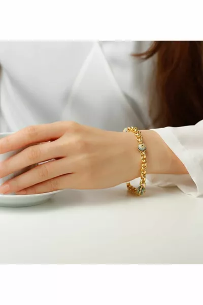 XUPING- Jeweler Model Bracelet with Gemstones