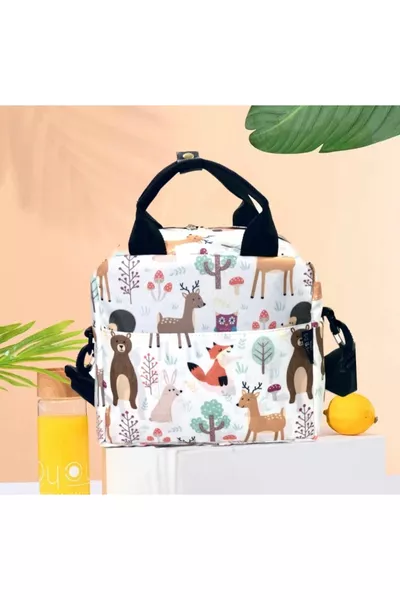 Термоизолирана чанта за храна, топло-студено пренасяне, офис храна, чанта за бебешка храна