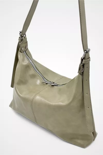 حقيبة كتف نسائية باللون الأخضر النعناعي كوشي