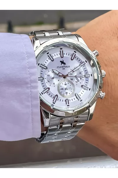 Nouvelle Saison Montre Homme Bracelet Métal Étanche + Bracelet