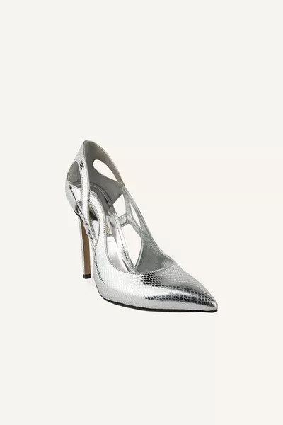 Stiletto Velar Stampa Argento