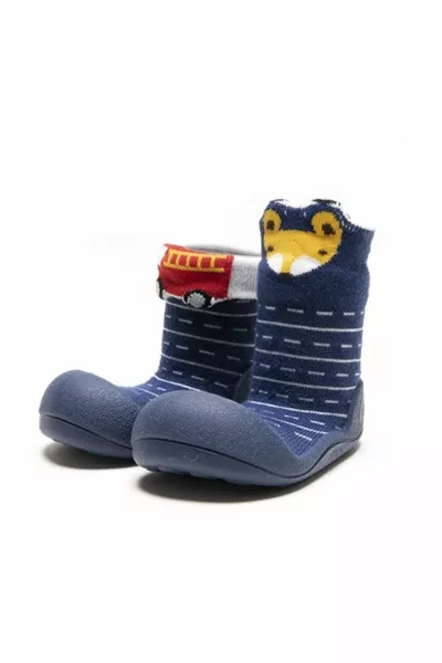 Two Style Barfußschuhe für den ersten Schritt (BLAU) TM