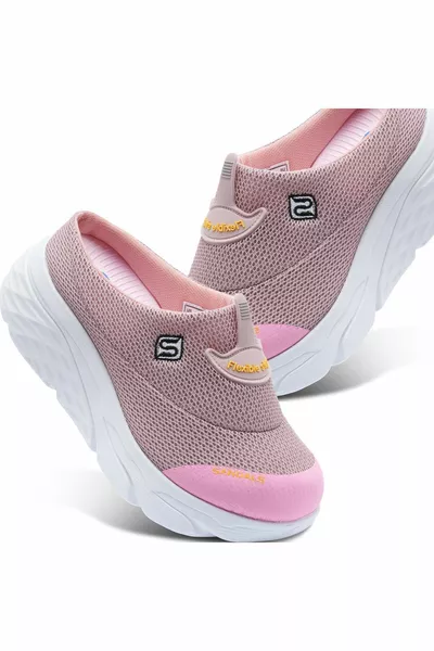 Damen Polsterung Sohle Orthopädisches Mesh Sabo Arzt Krankenschwester Krankenhaus Koch Hausschuhe Pulver