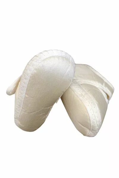 Декоративные, прямые ботильоны Mevlütlük Straight Ecru