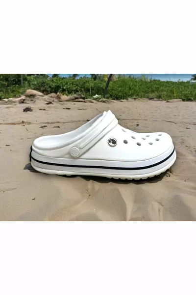 QUOTIDIEN CONFORTABLE CROIX EVA ANTIDÉRAPANT, JARDIN, PLAGE, MER, PANTOUFLES DE PLAGE 