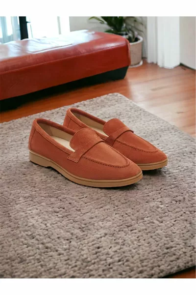 Chaussures Leofer en cuir véritable pour femmes