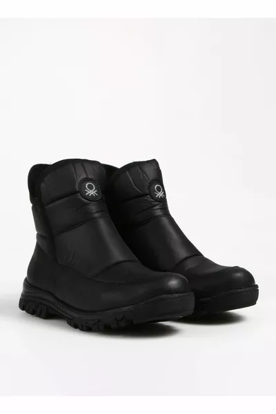 Черные мужские сапоги  Черный