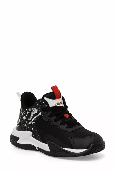 SETRA F 4PR Scarpe da basket nere per ragazzi