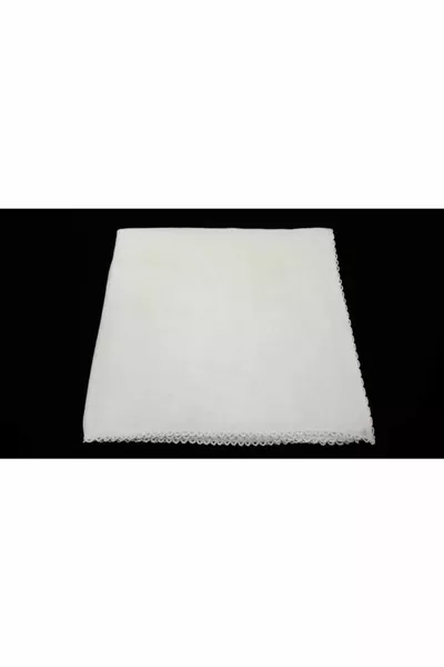 Damen-Innentuch aus Baumwolle weiß  cm
