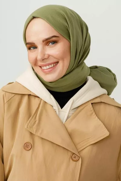 Pine Scent Cotton Crack Schal