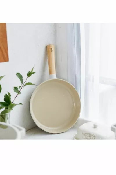 فيكا مقلاة ألومنيوم حديد الزهر  سم، بيج