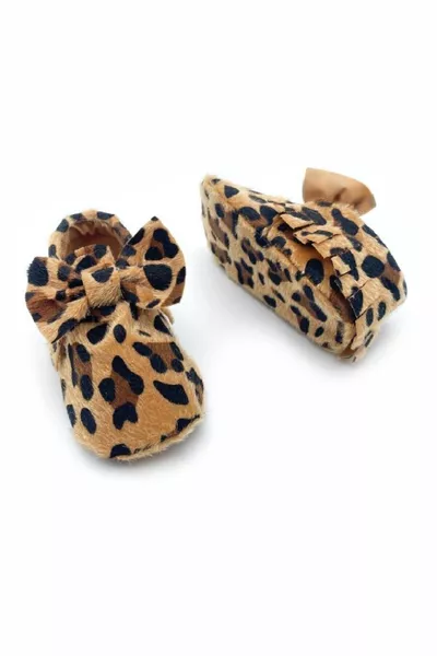 بيبي توجرا القوس الجمل الشعر المتسكعون الجوارب الطفل - ليوبارد