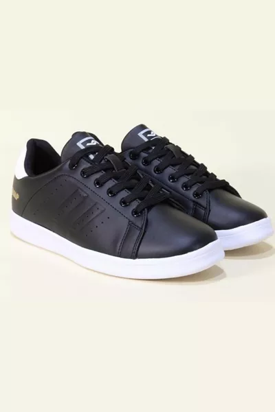  /  Donna - Sneaker Uomo Bianco e Nero Unisex Anatomico Casual Sneakers /