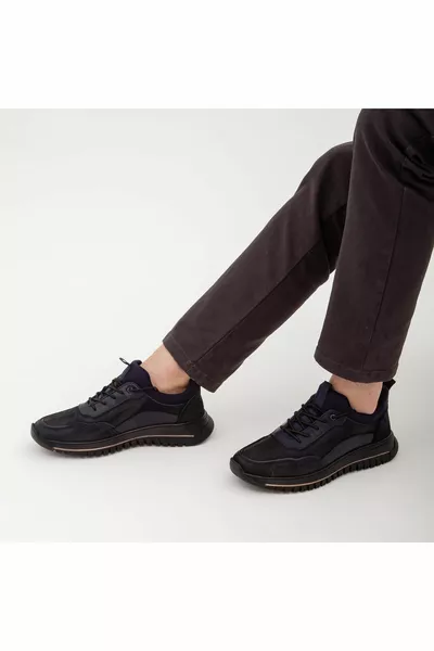 Hommes Cuir Véritable Casual Chaussures   Erk Ayk 