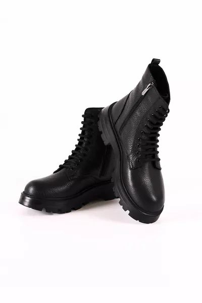 Дамски ботуши от естествена кожа