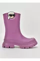 Bottes de pluie rose pour femme VMV