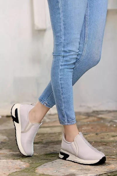 Pastor Stone Детализированные женские кроссовки норка