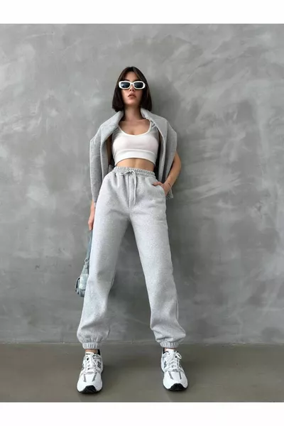 بنطال رياضي من صوف شاردون بثلاث خيوط