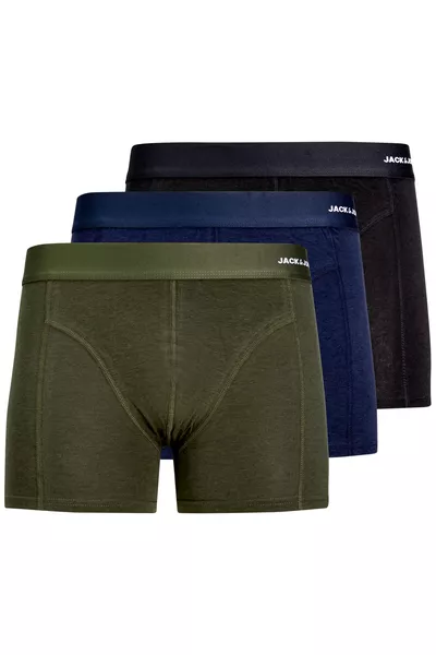 عبوة بوكسر من البامبو للرجال تتضمن 3 قطع