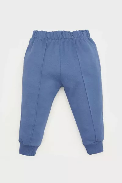 Baby Boy 2-Piece Set Printed Sweatshirt with Elastic Waist Sweatpants SP