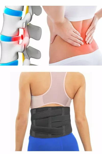Corset lombaire pour hernie discale et douleurs lombaires Corset lombosacré pour une posture droite Corset de sport