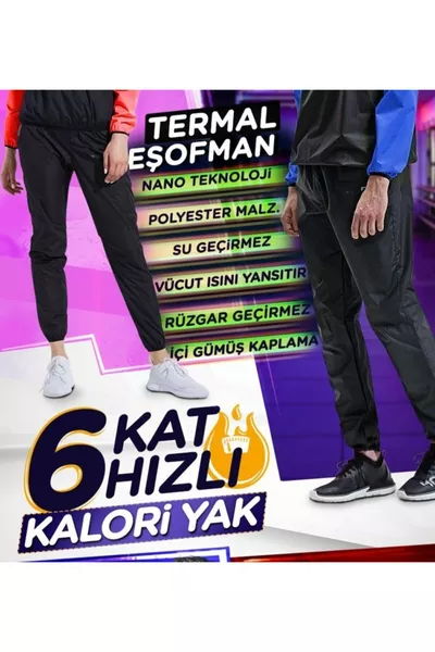 Термальный спортивный костюм для сауны, способствующий похудению и потоотделению