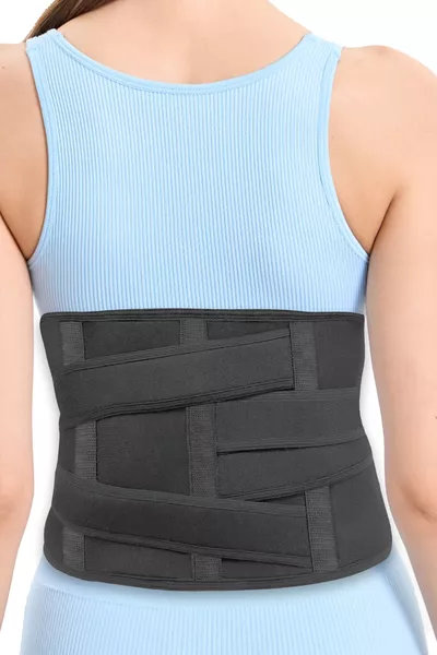 Ceinture lombaire en forme de cloche, soutien lombosacral fournissant un maintien orthopédique de la posture droite, corset pour douleurs lombaires pour femmes et hommes